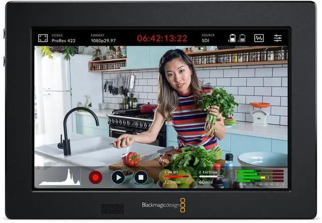 Alt view image 4 of 7 - Blackmagic Design Video Assist 3G 7" Recorder Monitor