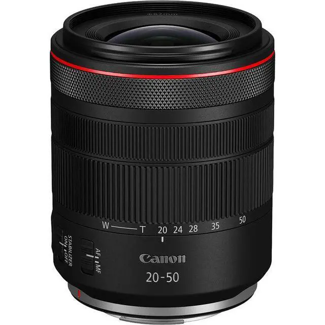 Alt view image 2 of 4 - Canon RF 20-50mm f/4 L IS USM PZ Lens + 64GB Card (7286C002) Bundle