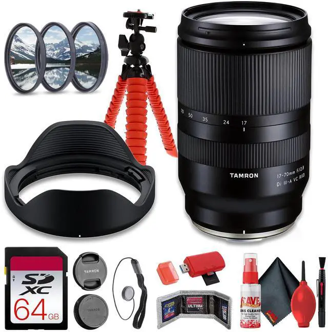 Main image of Tamron 17-70mm f/2.8 Di III-A VC RXD Lens for Fujifilm Bundle