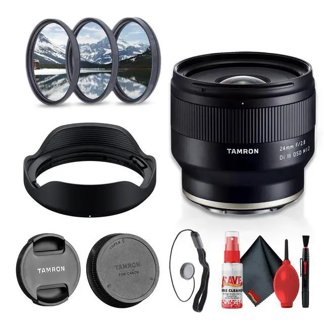 Main image of Tamron 24mm f/2.8 Di III OSD M 1:2 Lens for Sony E Bundle