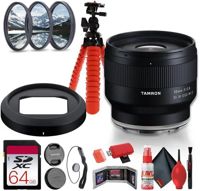 Main image of Tamron 35mm f/2.8 Di III OSD M 1:2 Lens for Sony E Bundle