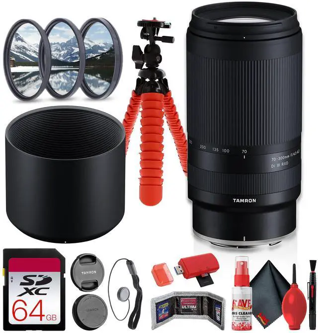 Main image of Tamron 70-300mm f/4.5-6.3 Di III RXD Lens for Nikon Z Bundle