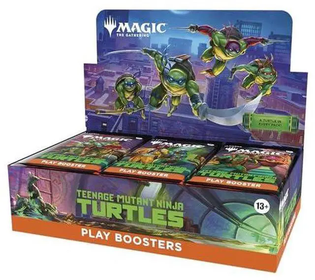 Main image of Magic: The Gathering | Teenage Mutant Ninja Turtles - Play Booster Box | 30 Packs | Collectible Trading Card Game