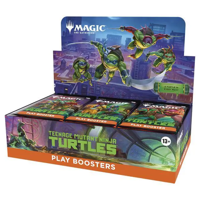Alt view image 2 of 4 - Magic: The Gathering | Teenage Mutant Ninja Turtles - Play Booster Box | 30 Packs | Collectible Trading Card Game