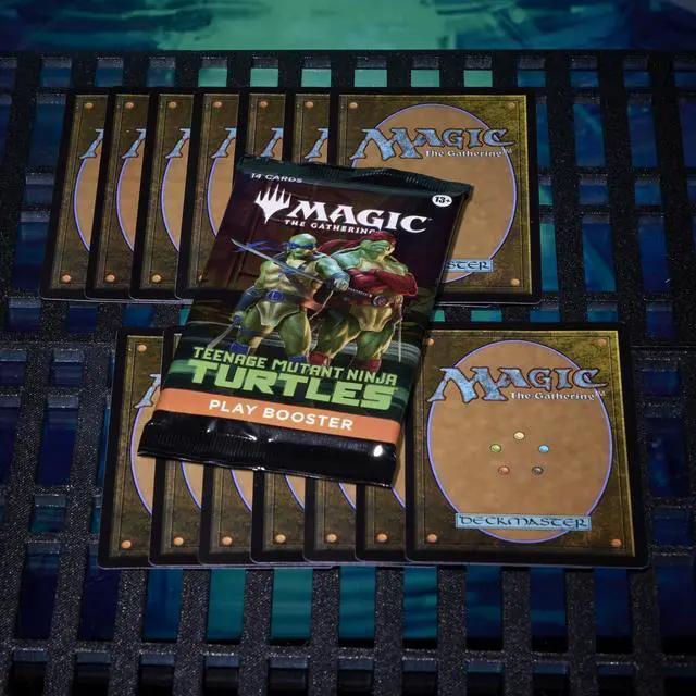 Alt view image 4 of 4 - Magic: The Gathering | Teenage Mutant Ninja Turtles - Play Booster Box | 30 Packs | Collectible Trading Card Game