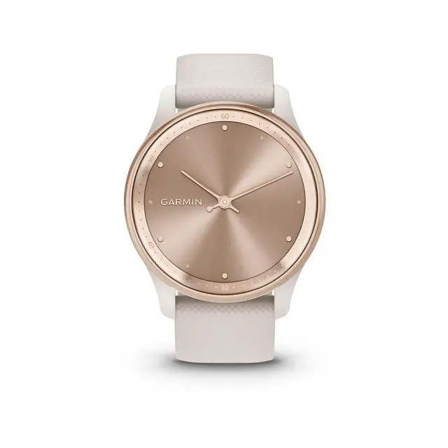 Alt view image 11 of 11 - Garmin Vivomove Hybrid Smartwatch - Ivory