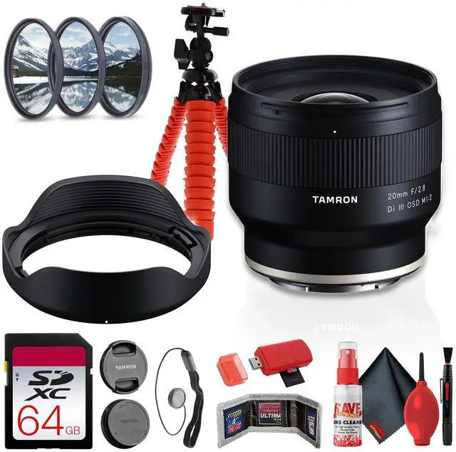 Main image of Tamron 20mm f/2.8 Di III OSD M 1:2 Lens for Sony E Bundle