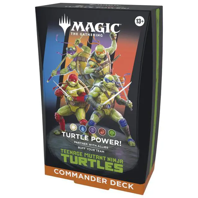 Alt view image 2 of 4 - Magic: The Gathering | Teenage Mutant Ninja Turtles - Commander Deck - Turtle Power! | Collectible Trading Card Game