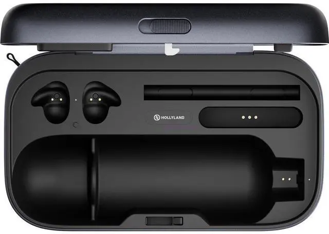 Alt view image 2 of 4 - Hollyland MELO P1 Charging Case (Space Gray) for MELO-P1 Combo & Ultimate Systems, Simultaneous Charging + More