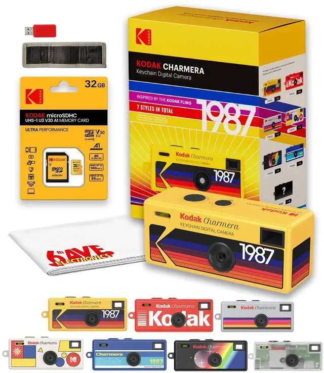Main image of Kodak Charmera Keychain Digital Camera Blind Box + More