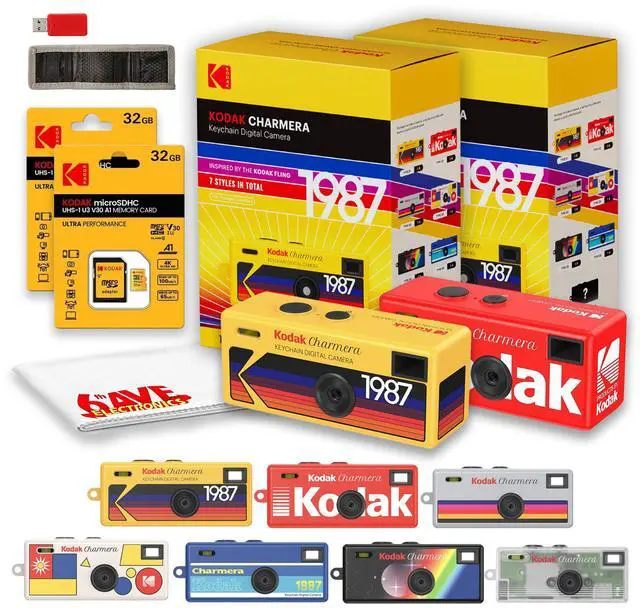 Main image of Kodak Charmera Keychain Digital Camera Blind Box, Retro Camera for Travel + More