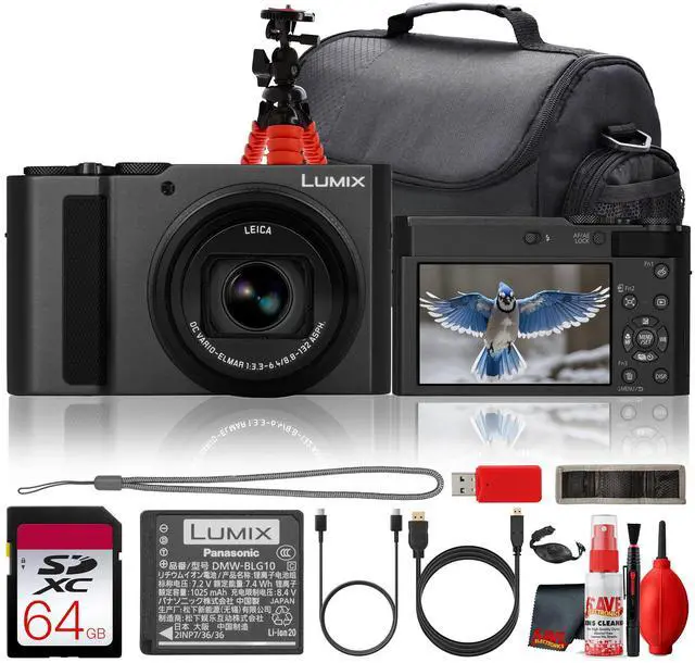 Main image of Panasonic LUMIX ZS300 Travel Camera Bundle with 64GB Card Bundle