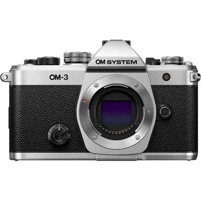 Alt view image 2 of 4 - OM SYSTEM OM-3 Mirrorless Camera Bundle (V210050SW000) + 64GB Card + Camera Bag
