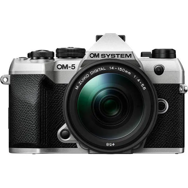 Alt view image 2 of 4 - OM SYSTEM OM-5 Mark II Mirrorless Camera w/ 14-150mm f/4-5.6 II Lens + 64GB Card + Bag