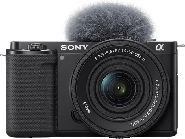 Alt view image 19 of 20 - Sony Alpha ZV-E10 Mirrorless Vlog Camera with 16-50mm f/3.5-5.6 II Lens (Black)