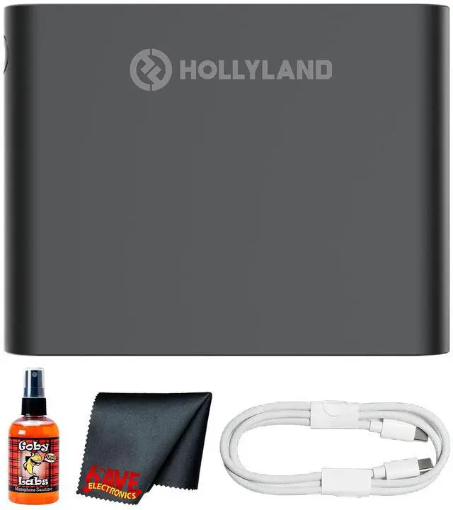 Main image of Hollyland MELO P1 Smart Audio Mixer Wireless Receiver, 32-Bit Float 48kHz, Bluetooth App Control, DSP Audio Processor, Space Gray + More