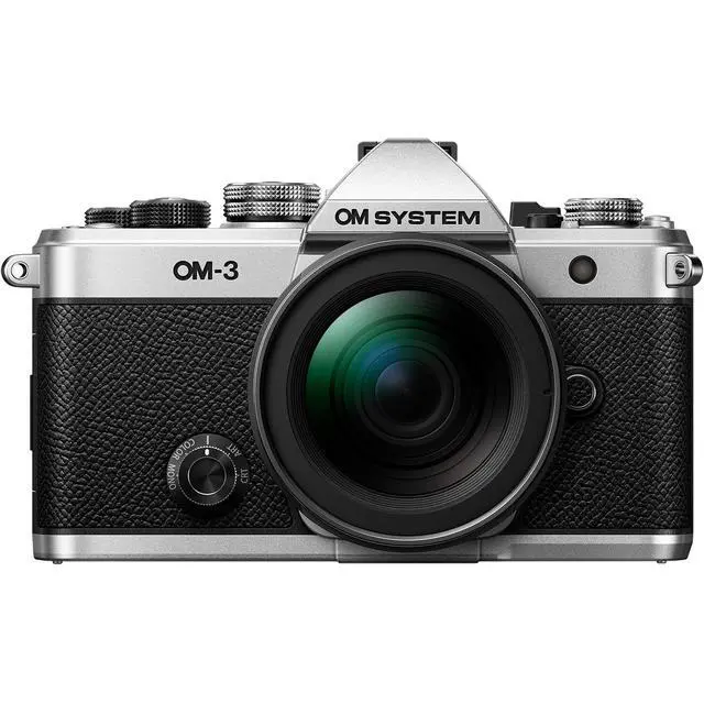 Alt view image 2 of 4 - OM SYSTEM OM-3 Mirrorless Camera with 12-45mm f/4 PRO Lens Bundle + 64GB Card + Bag