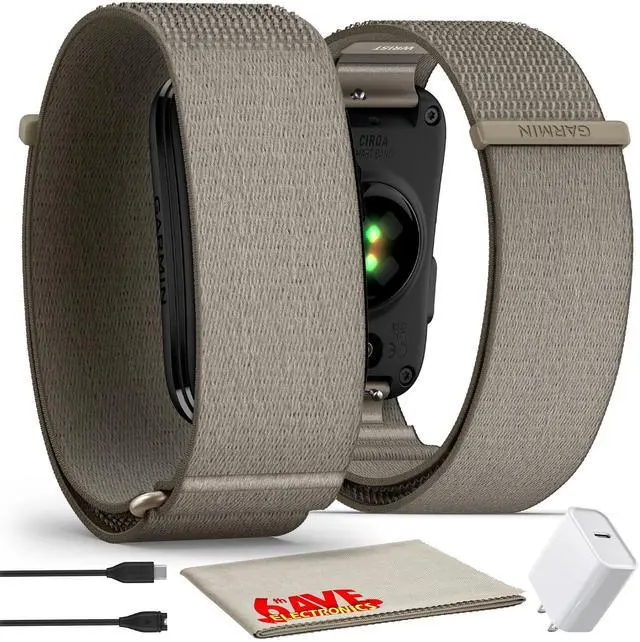 Main image of Garmin CIRQA Smart Band Activity & Fitness Tracker French Gray (S-M) Kit