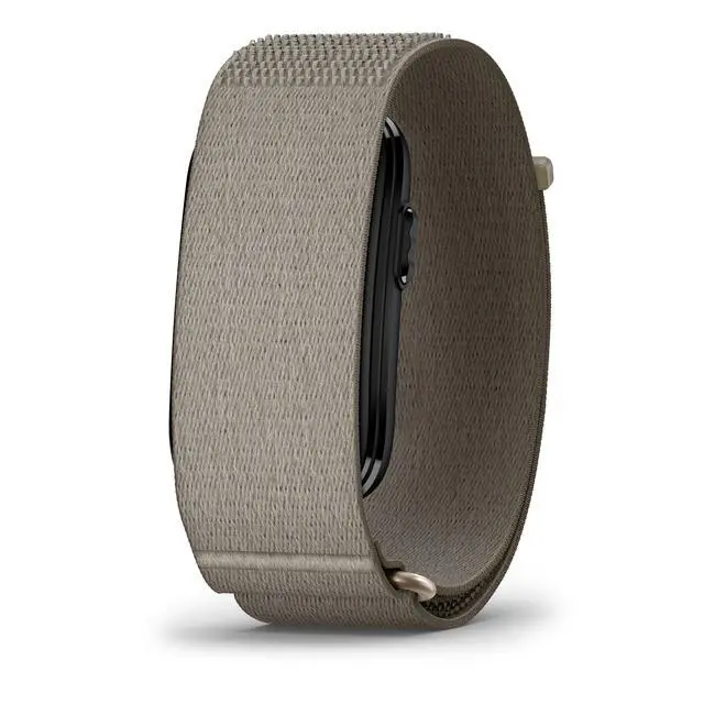 Alt view image 2 of 4 - Garmin CIRQA Smart Band Activity & Fitness Tracker French Gray (S-M) Kit