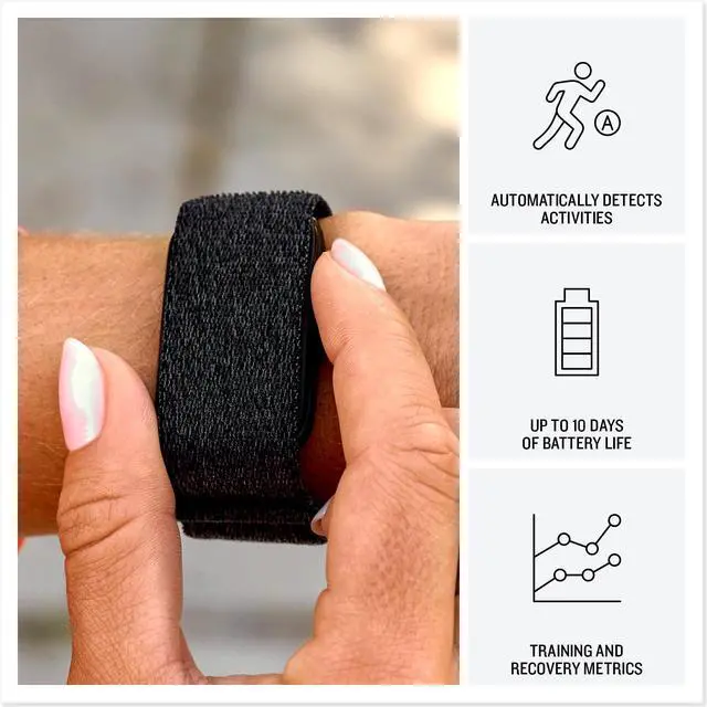 Alt view image 3 of 3 - Garmin CIRQA Smart Band, No Subscription, S-M Mauve
