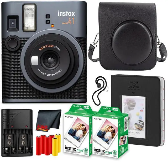 Main image of Fujifilm INSTAX MINI 41 Instant Film Camera, Pack of 2 INSTAX MINI INSTANT FILM