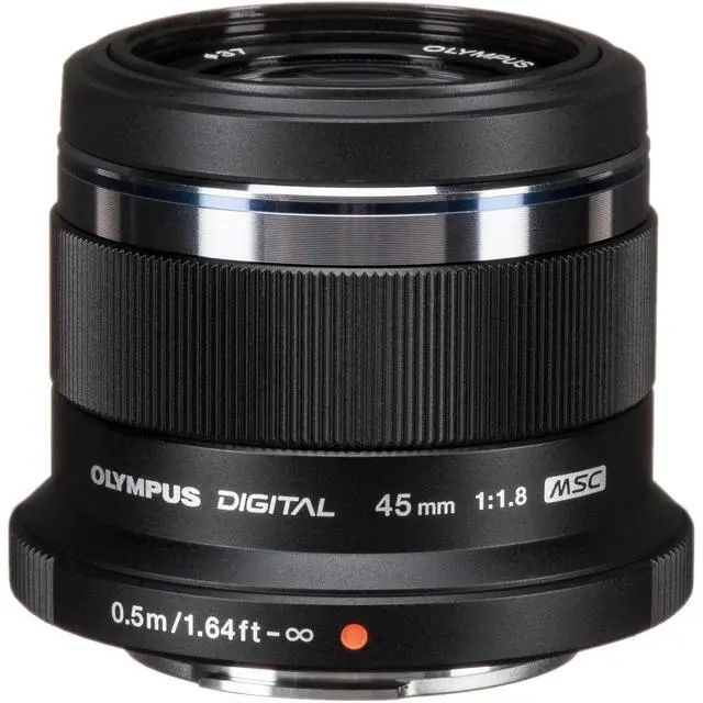 Alt view image 2 of 4 - Olympus 45MM F1.8 M.ZUKIO LENS BLK with Standard Camera Pack