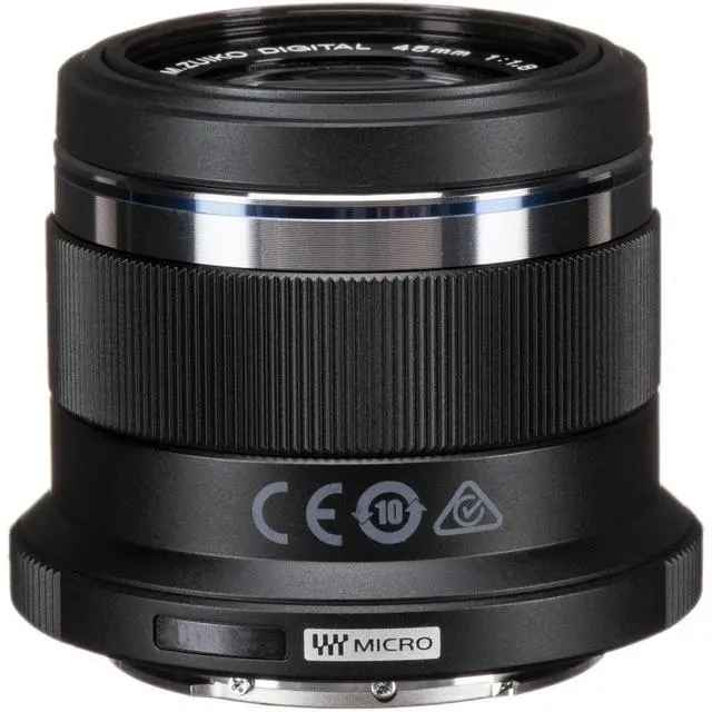 Alt view image 4 of 4 - Olympus 45MM F1.8 M.ZUKIO LENS BLK with Standard Camera Pack