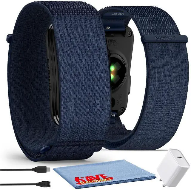 Main image of Garmin CIRQA Smart Band Activity And Fitness Tracker Captain Blue (S-M) Kit