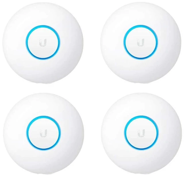 Main image of UniFi nanoHD UAP-nanoHD-US Compact Dual Band Wave2 Enterprise Wi-Fi 4x4 MIMO 1730 Mbps (4-Pack)