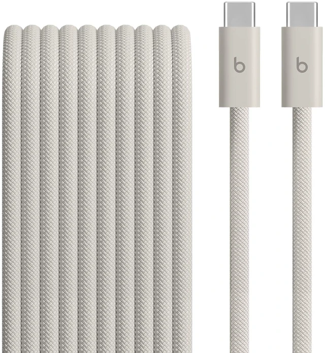 Main image of Beats 240W USB-C to USB-C Braided Cable, Fast Charging, Durable/Tangle Free, Compatible with Apple and Android Devices (3 m/10 ft) - Surge Stone