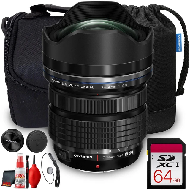 Main image of OM SYSTEM ED 7-14mm f2.8 PRO LENS Black Bundle