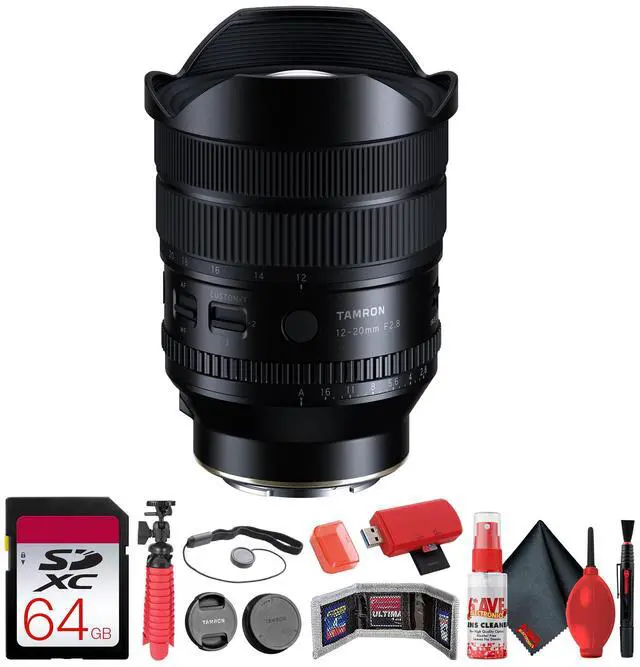 Main image of Tamron 12-20mm f/2.8 Di III-A RXD Lens for Sony-E Ultrawide Zoom Bundle