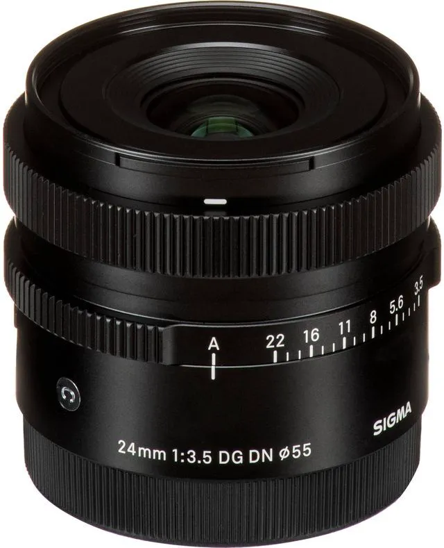 Alt view image 2 of 3 - Sigma 24mm f/3.5 DG DN Contemporary Lens for Sony E + Case, Filter & More