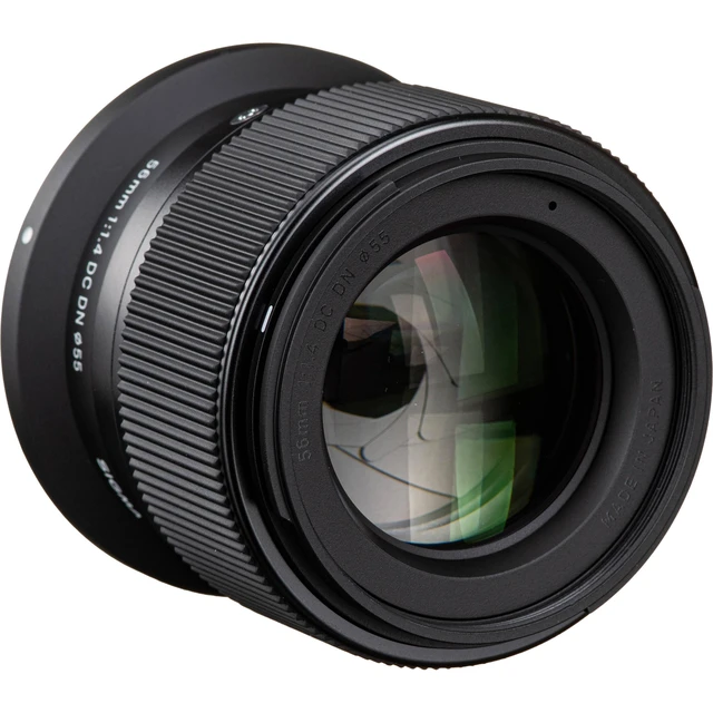 Alt view image 3 of 3 - Sigma 56mm f/1.4 DC DN Contemporary Lens for Nikon Z + 64GB Card + More