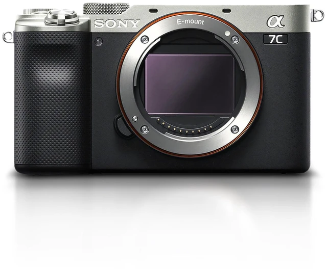 Alt view image 2 of 7 - Sony Alpha a7C Mirrorless Camera Body Only, Silver ILCE7C/S - Basic Bundle