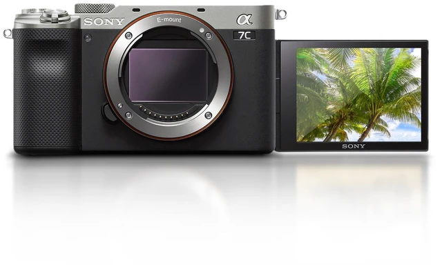 Alt view image 4 of 7 - Sony Alpha a7C Mirrorless Camera Body Only, Silver ILCE7C/S - Basic Bundle