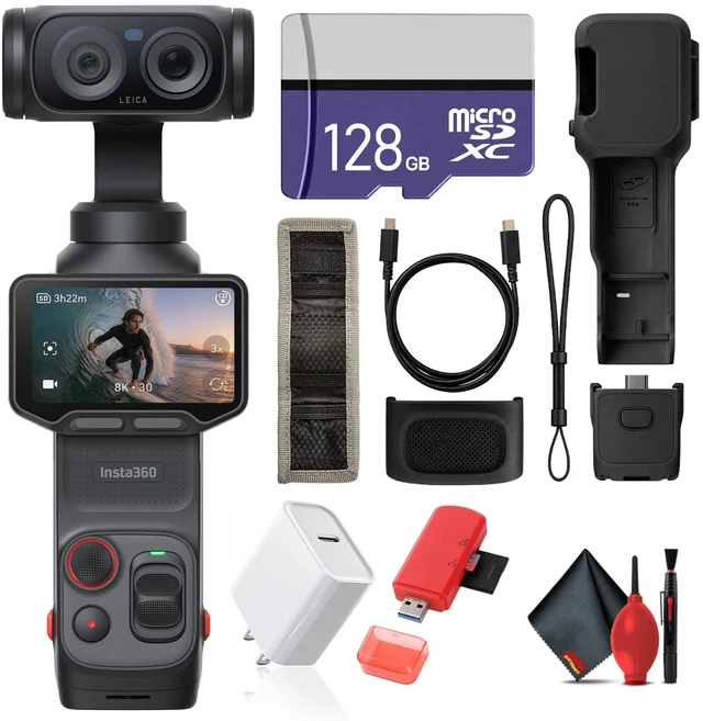 Main image of Insta360 Luna Ultra Standard Combo 8K30 AI Gimbal Camera with Dual Sensor + More