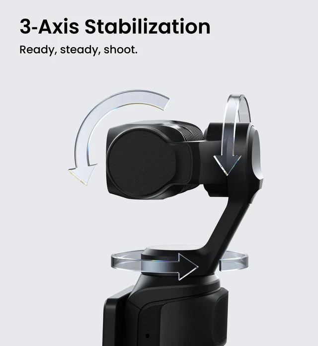 Alt view image 4 of 4 - Insta360 Luna Ultra Standard Combo 8K30 AI Gimbal Camera with Dual Sensor + More