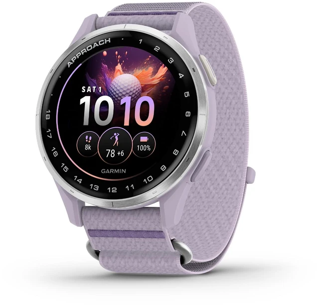 Main image of Garmin Approach® J1, Junior Golf Watch with GPS, Bright and Colorful Display, Tee-Off Guidance, Essential Features for Learning and Improving, Lilac