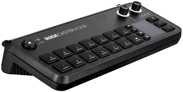 Alt view image 5 of 7 - RODECaster Video All-in-One Production Console + 64GB Card + XLR Cable + 1/4 TRS + More