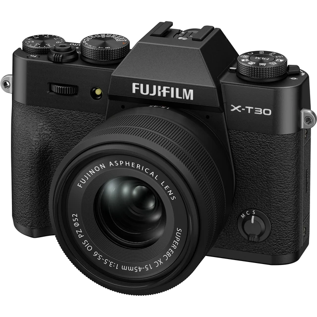 Alt view image 7 of 7 - FUJIFILM X-T30 III Mirrorless Camera (Black) + EF-60 Shoe Mount Flash + More