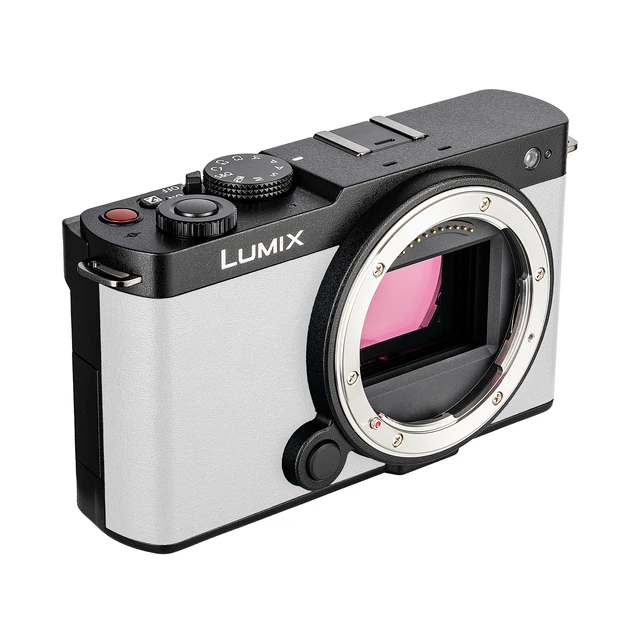 Alt view image 7 of 7 - Panasonic Lumix S9Camera (White), 64GB Memory Card