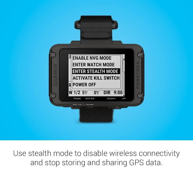 Alt view image 5 of 6 - Garmin Foretrex 801, Wrist-Mounted GPS Navigation with Strap, Upgraded Multi-Band GNSS, Longer Battery Life