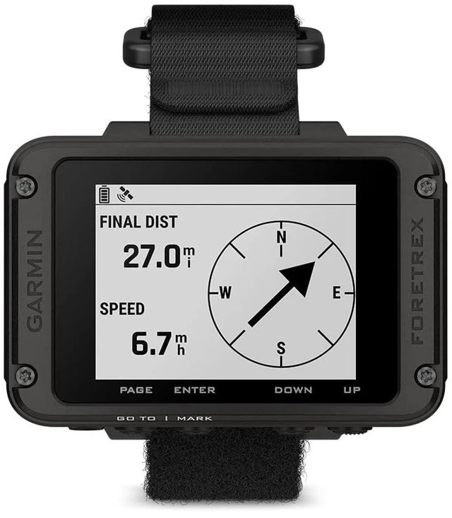 Alt view image 6 of 6 - Garmin Foretrex 801, Wrist-Mounted GPS Navigation with Strap, Upgraded Multi-Band GNSS, Longer Battery Life