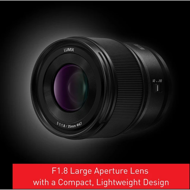 Alt view image 6 of 7 - Panasonic Lumix S 35mm f/1.8 Lens Bundle with Accessories