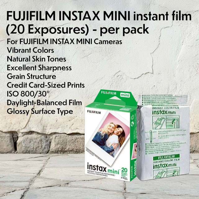 Alt view image 7 of 7 - FUJIFILM INSTAX MINI 13 Instant Film Camera (Dreamy Purple) + INSTAX MINI Film + More