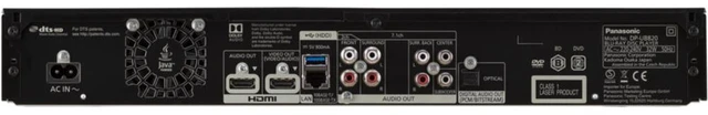 Alt view image 7 of 7 - Panasonic DP-UB820-K 4K UHD Blu-ray Player + Network Cable + More Bundle