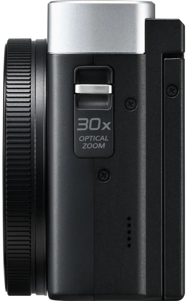 Alt view image 6 of 7 - Panasonic ZS99 Point and Shoot Compact Travel Digital Camera (Silver) - Bundle