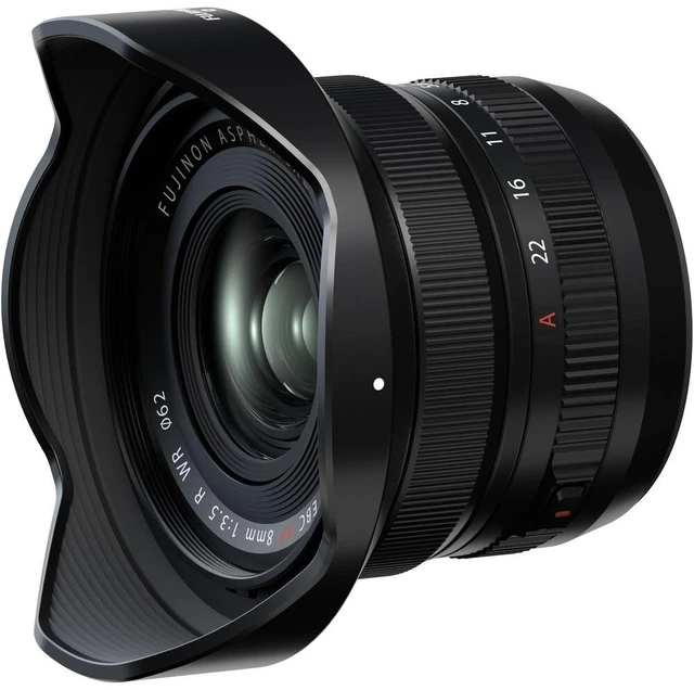 Alt view image 6 of 7 - FUJIFILM XF 8mm f/3.5 R WR Lens, 32GB Memory Card ,Bundle