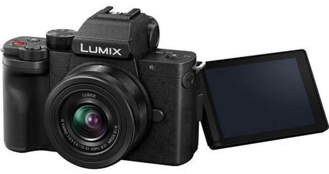 Alt view image 7 of 7 - Lumix G100D 4K Mirrorless Camera M.Zuiko ED 60mm Lens+12-32mm+G Vario 45-150mm